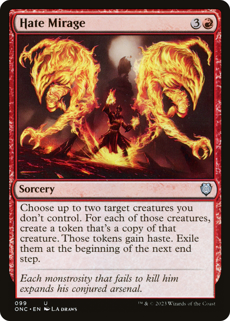 Image of Hate Mirage [Phyrexia: All Will Be One Commander]