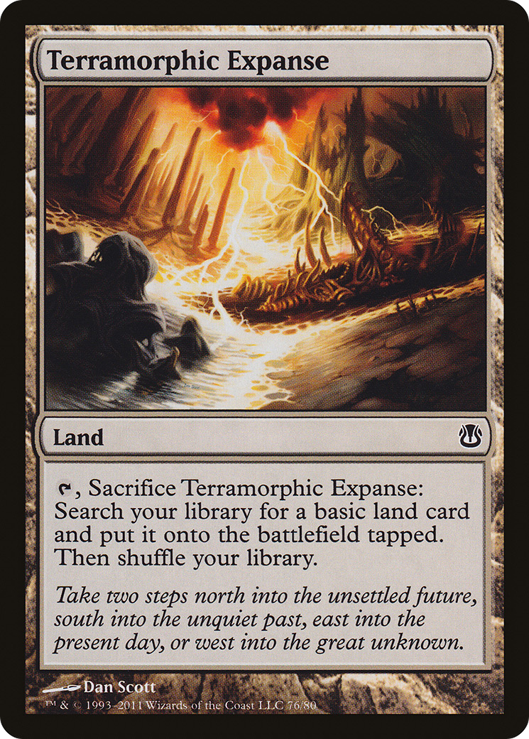 Image of Terramorphic Expanse (DDH-076) - Duel Decks: Ajani vs. Nicol Bolas Foil
