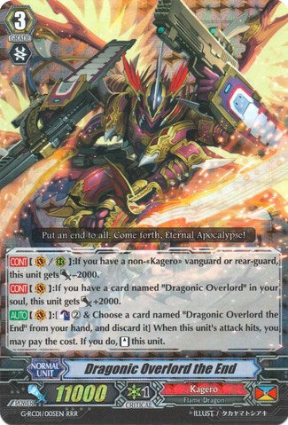 Image of Dragonic Overlord the End (G-RC01/005EN) [Revival Collection]