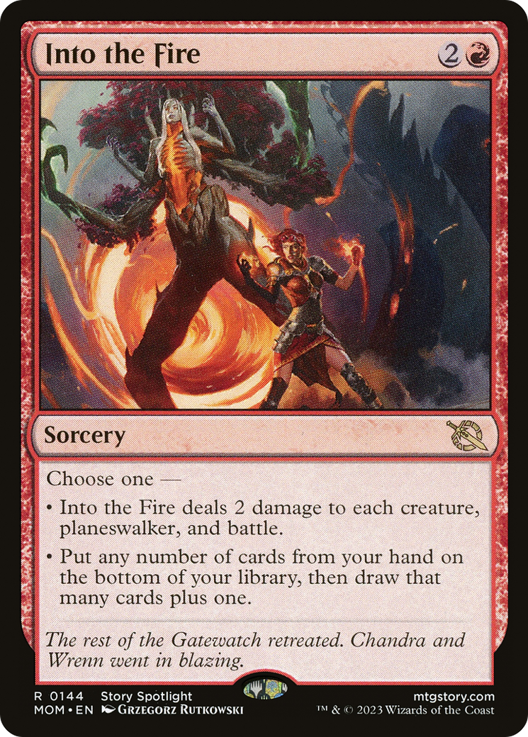 Image of Into the Fire [March of the Machine]