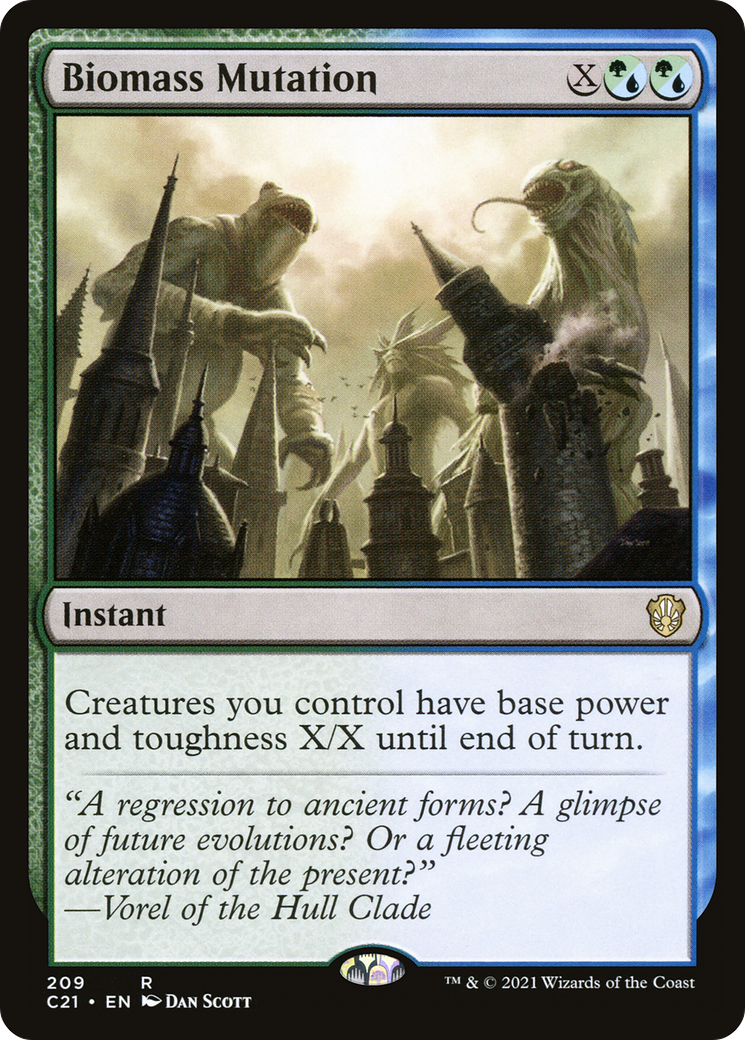 Image of Biomass Mutation [Commander 2021]