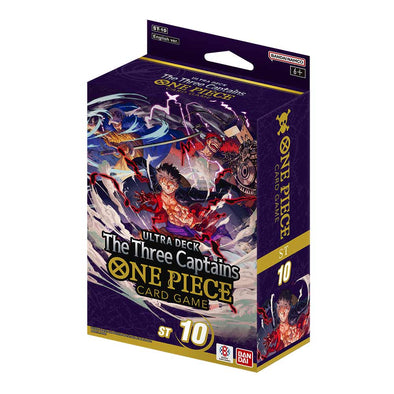Image of The Three Captains Starter Deck - One Piece Card Game