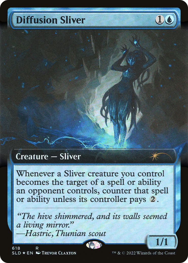 Image of Diffusion Sliver (Extended Art) [Secret Lair Drop Promos]
