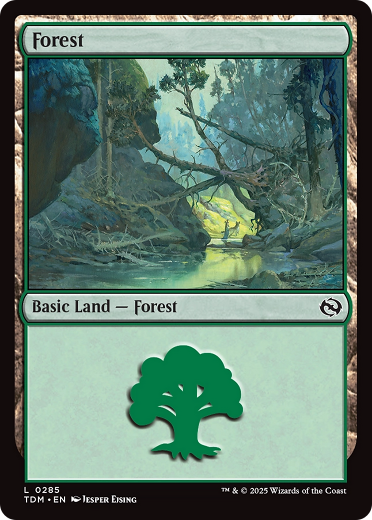 Image of Forest (0285) [Tarkir: Dragonstorm]