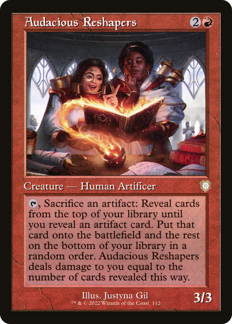 Image of Audacious Reshapers (Retro) [The Brothers' War Commander]
