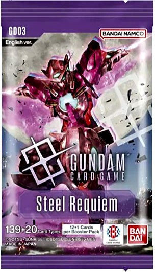 Image of Gundam Card Game: Steel Requiem Booster Pack