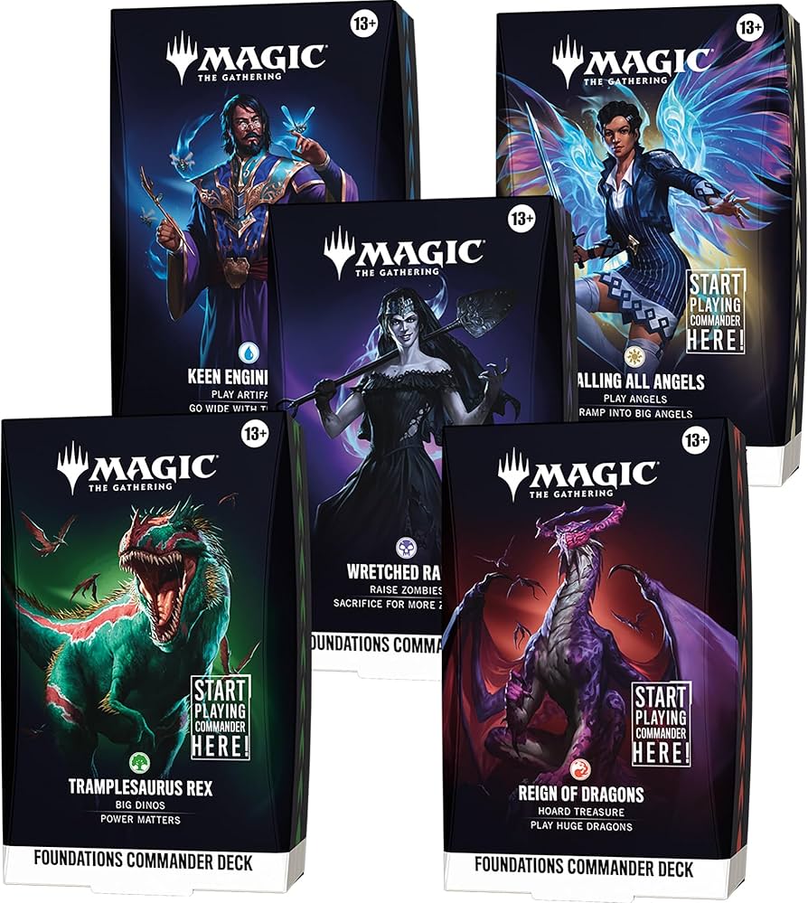 Image of MTG FOUNDATIONS COMMANDER DECK (PRE-ORDER)