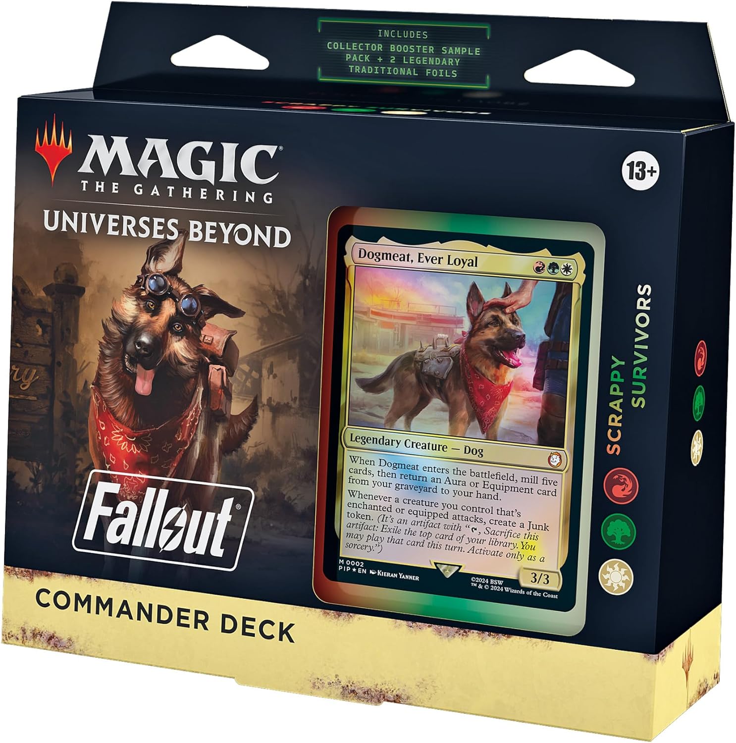 Image of FALLOUT UNIVERSES BEYOND - COMMANDER DECK