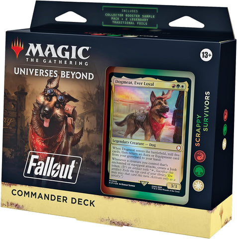 FALLOUT UNIVERSES BEYOND - COMMANDER DECK