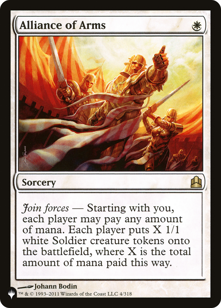 Image of Alliance of Arms [The List]