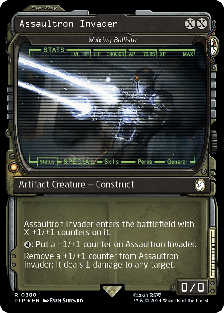 Image of Assaultron Invader - Walking Ballista (Surge Foil) [Fallout]