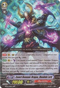 Image of Covert Demonic Dragon, Mandala Lord (BT05/001EN) [Awakening of Twin Blades]