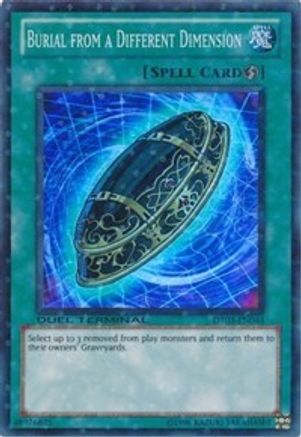 Image of Burial from a Different Dimension [DT03-EN044] Super Rare