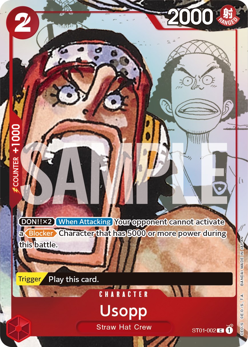 Image of Usopp (Alternate Art) [One Piece Promotion Cards]