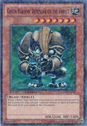 Image of Green Baboon, Defender of the Forest [DT03-EN057] Common