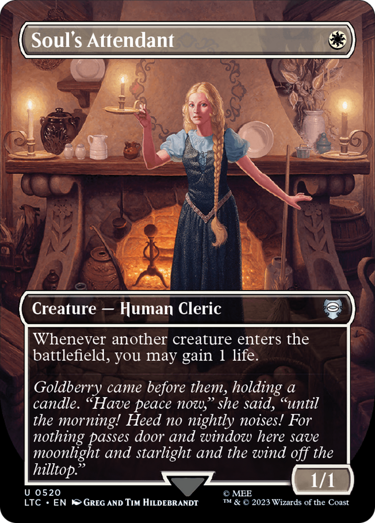 Image of Soul's Attendant (Borderless) [The Lord of the Rings: Tales of Middle-Earth Commander]