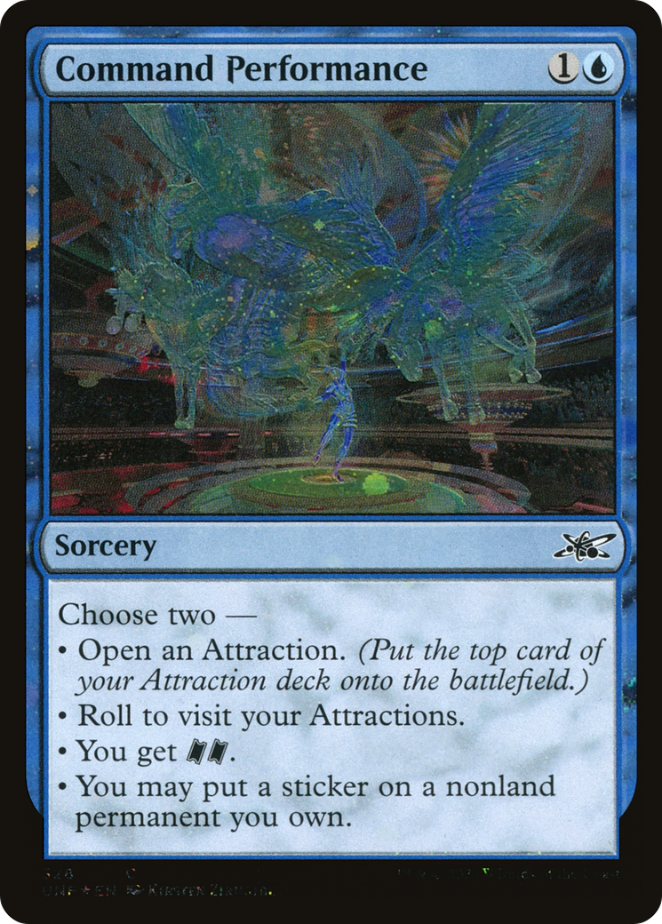 Image of Command Performance (Galaxy Foil) [Unfinity]