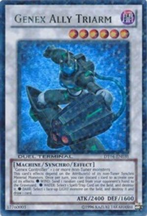 Image of Genex Ally Triarm [DT04-EN038] Ultra Rare