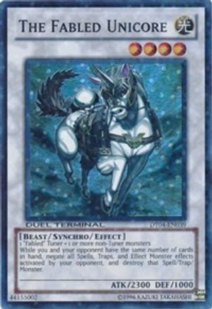 Image of The Fabled Unicore [DT04-EN039] Super Rare