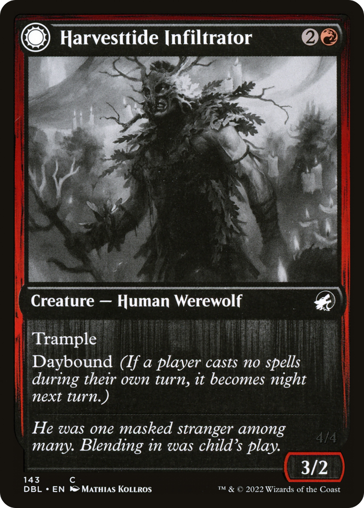 Image of Harvesttide Infiltrator // Harvesttide Assailant [Innistrad: Double Feature]