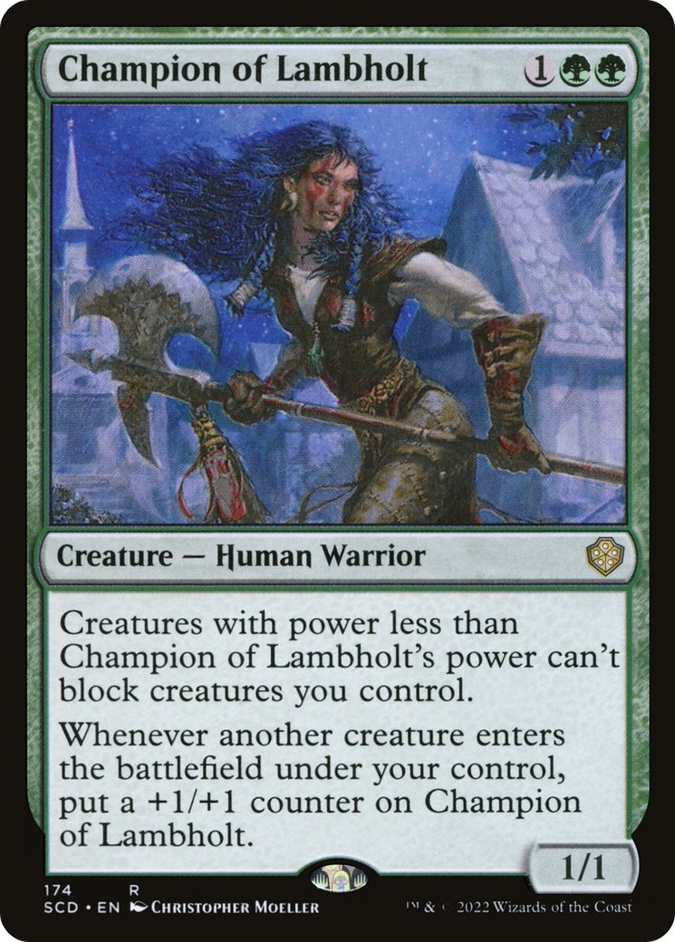 Image of Champion of Lambholt [Starter Commander Decks]