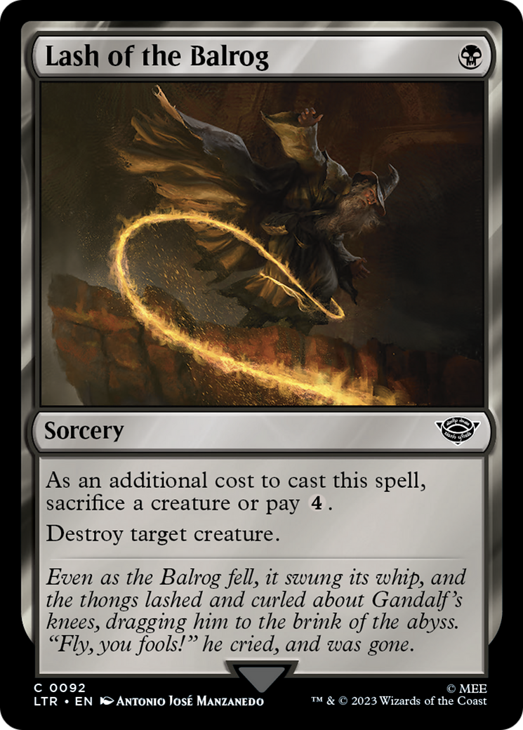 Image of Lash of the Balrog [The Lord of the Rings: Tales of Middle-Earth]