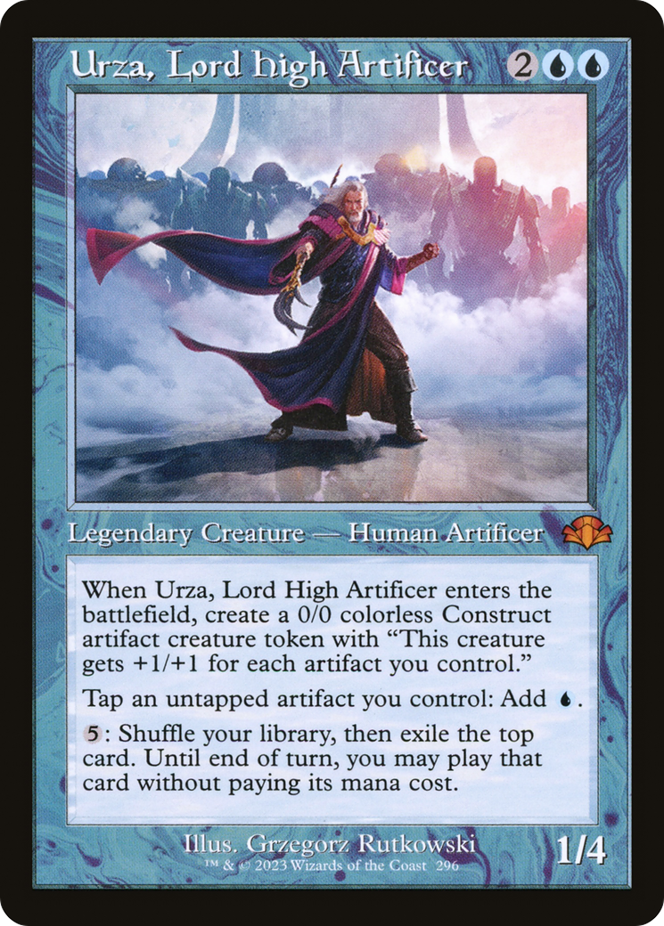 Image of Urza, Lord High Artificer (Retro) [Dominaria Remastered]