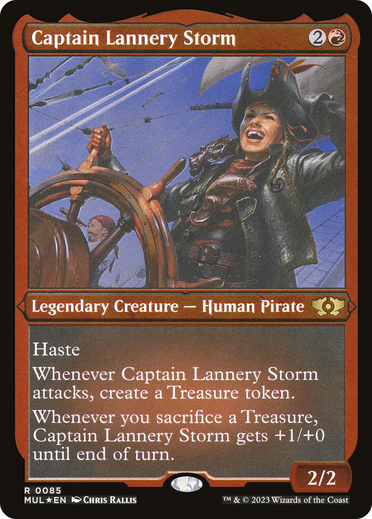 Image of Captain Lannery Storm (Foil Etched) [Multiverse Legends]