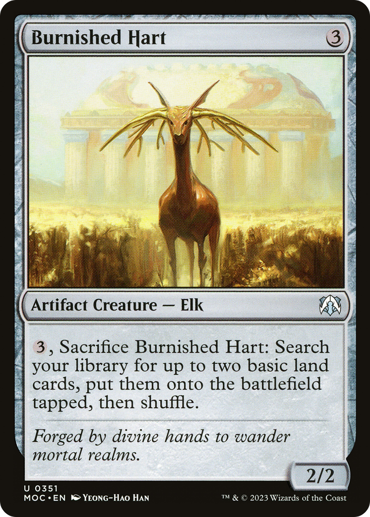 Image of Burnished Hart [March of the Machine Commander]