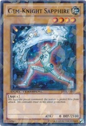 Image of Gem-Knight Sapphire [DT05-EN017] Common