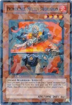 Image of Prominence, Molten Swordsman [DT05-EN025] Common