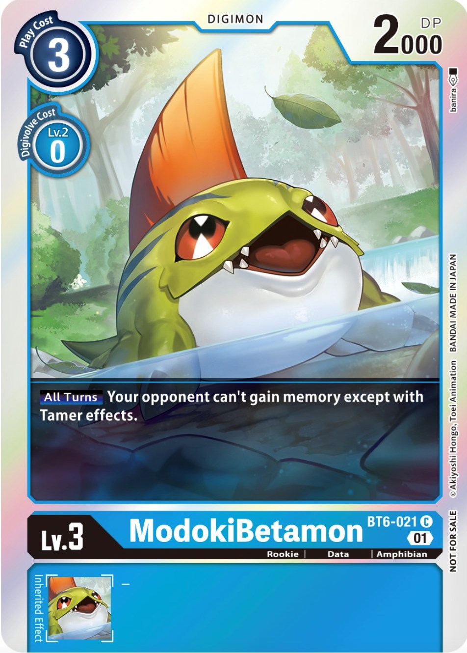 Image of ModokiBetamon [BT6-021] (Premium Deck Set Lucky Pack) [Double Diamond Promos]