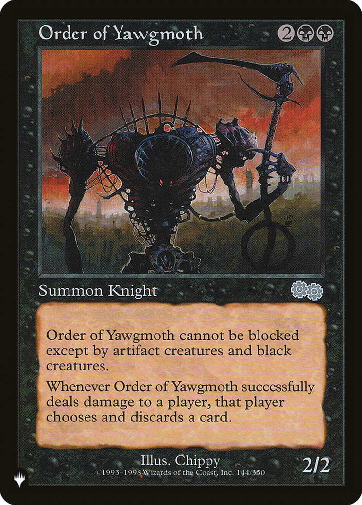 Image of Order of Yawgmoth (USG) [The List]
