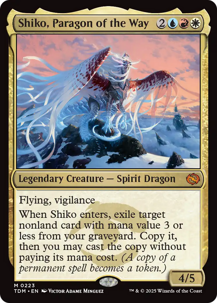 Image of Shiko, Paragon of the Way [Tarkir: Dragonstorm]