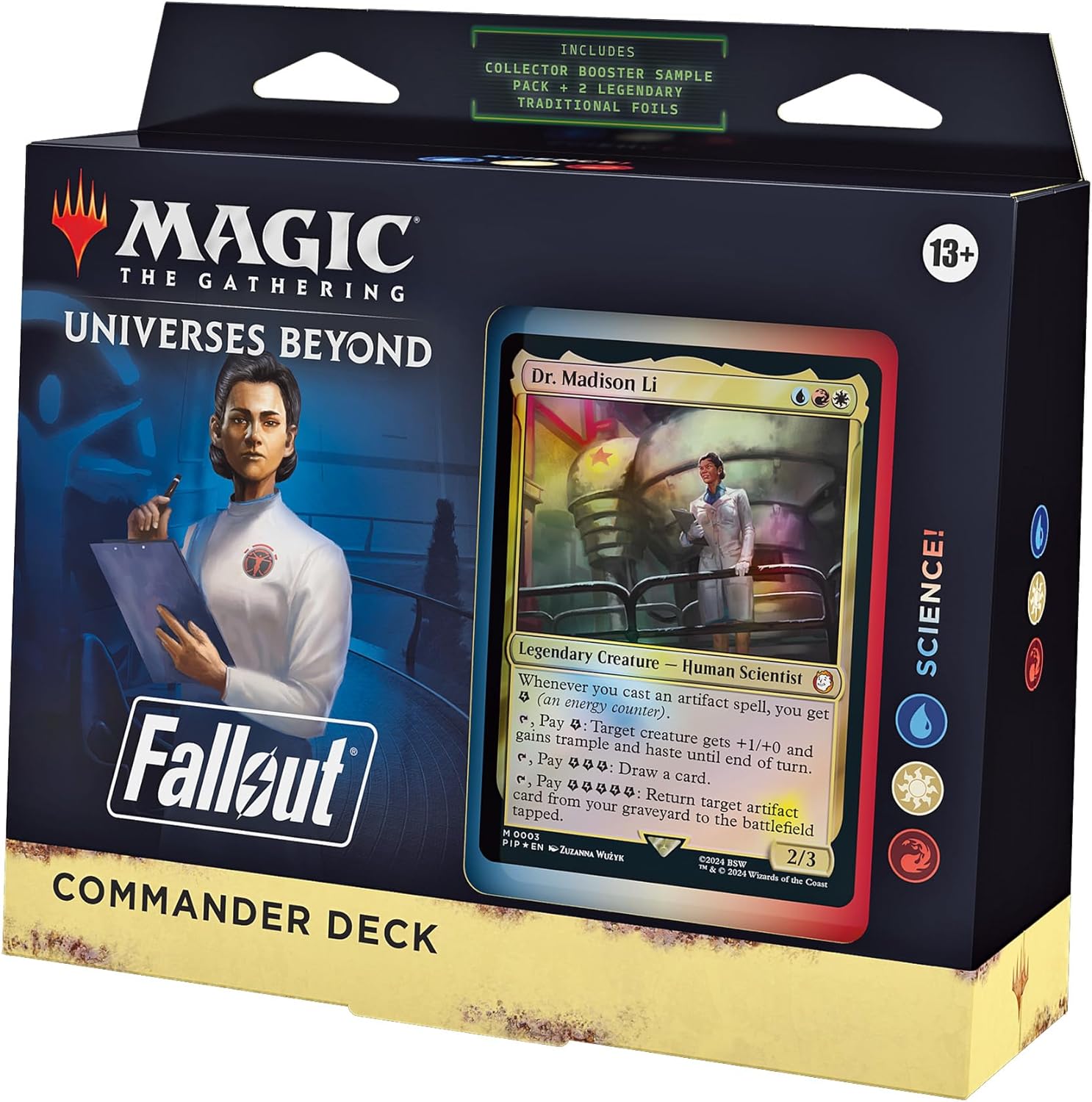 Image of FALLOUT UNIVERSES BEYOND - COMMANDER DECK