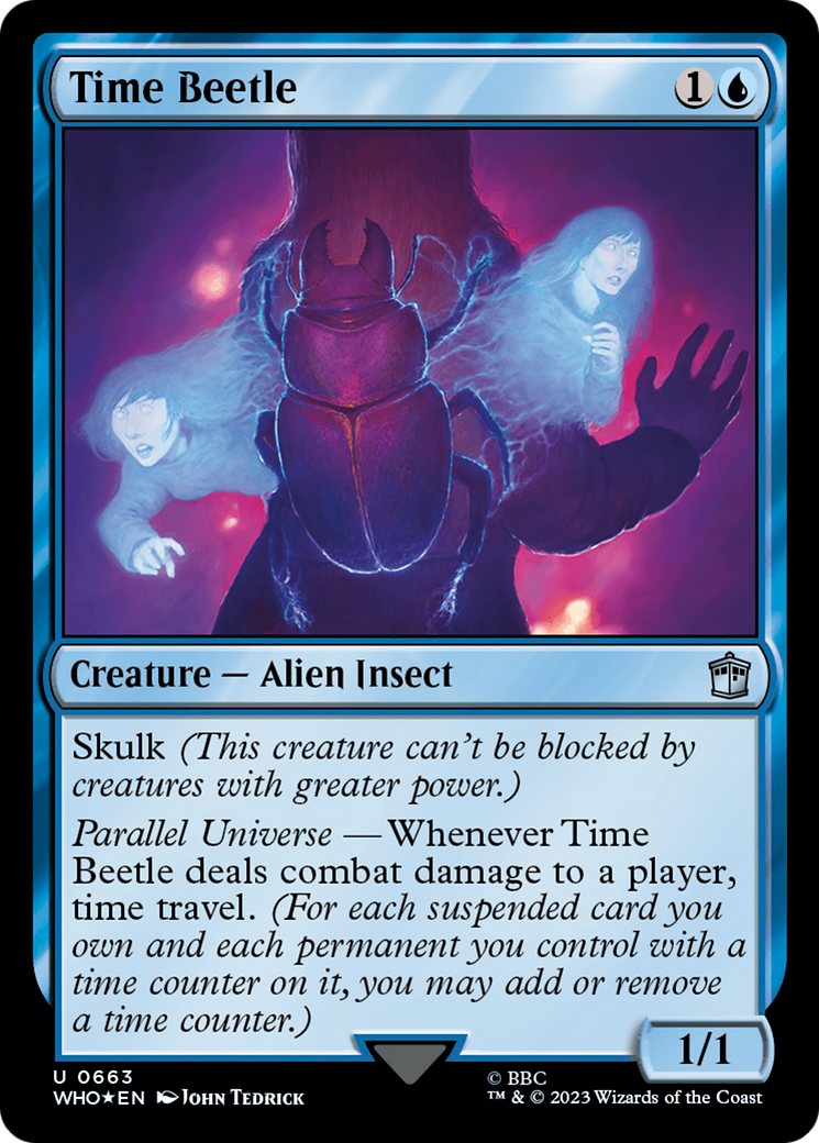Image of Time Beetle (Surge Foil) [Doctor Who]