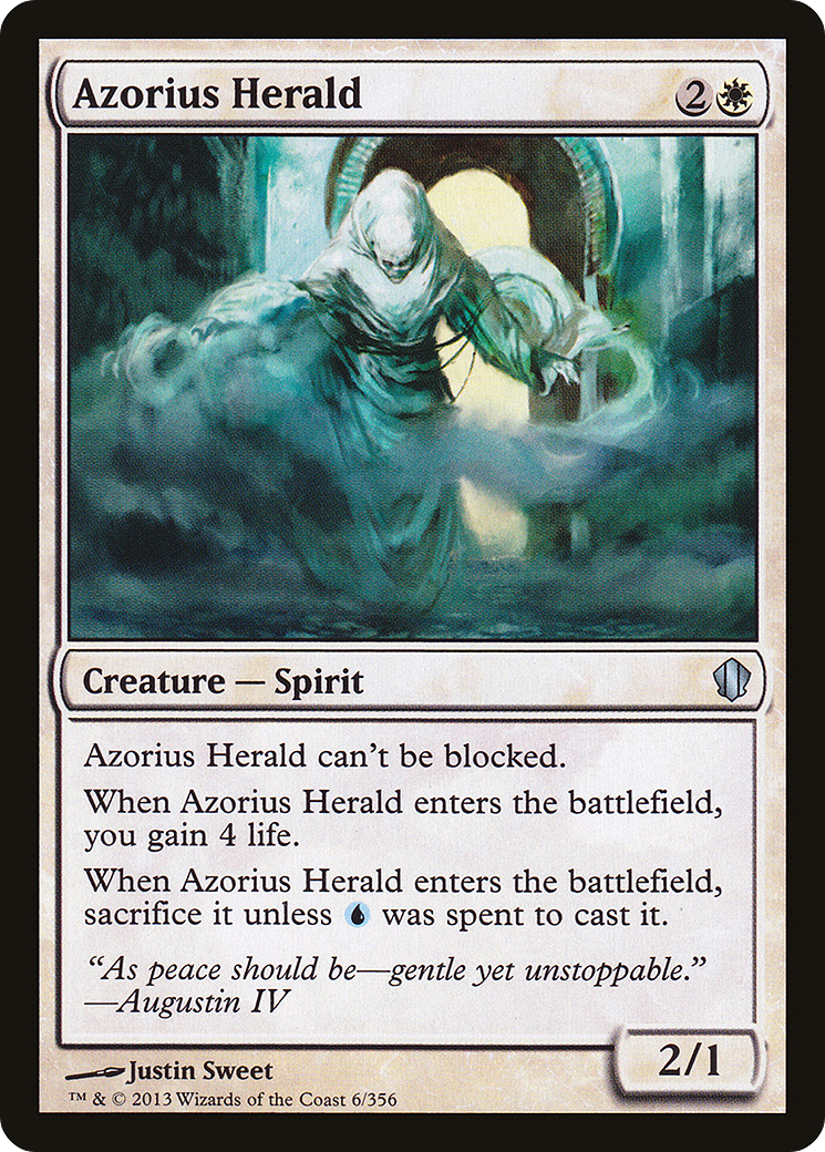 Image of Azorius Herald [Commander 2013]