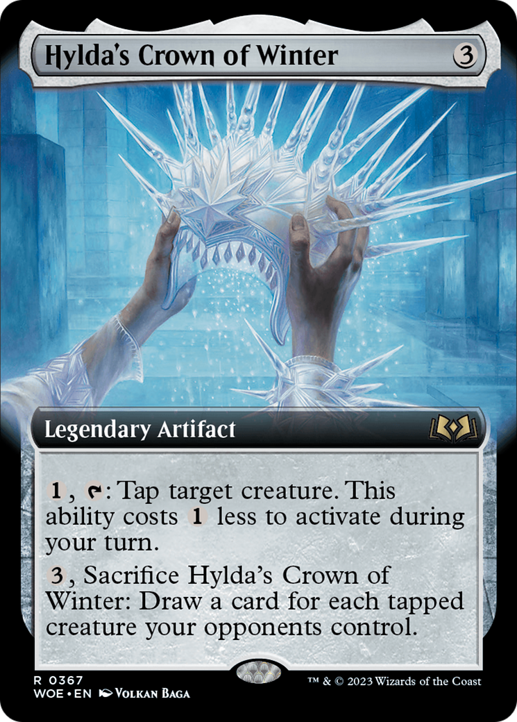 Image of Hylda's Crown of Winter (Extended Art) [Wilds of Eldraine]