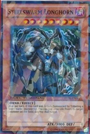 Image of Steelswarm Longhorn [DT06-EN031] Super Rare
