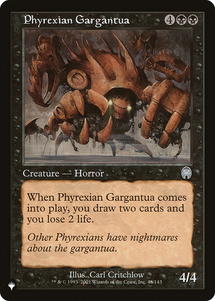 Image of Phyrexian Gargantua [The List]