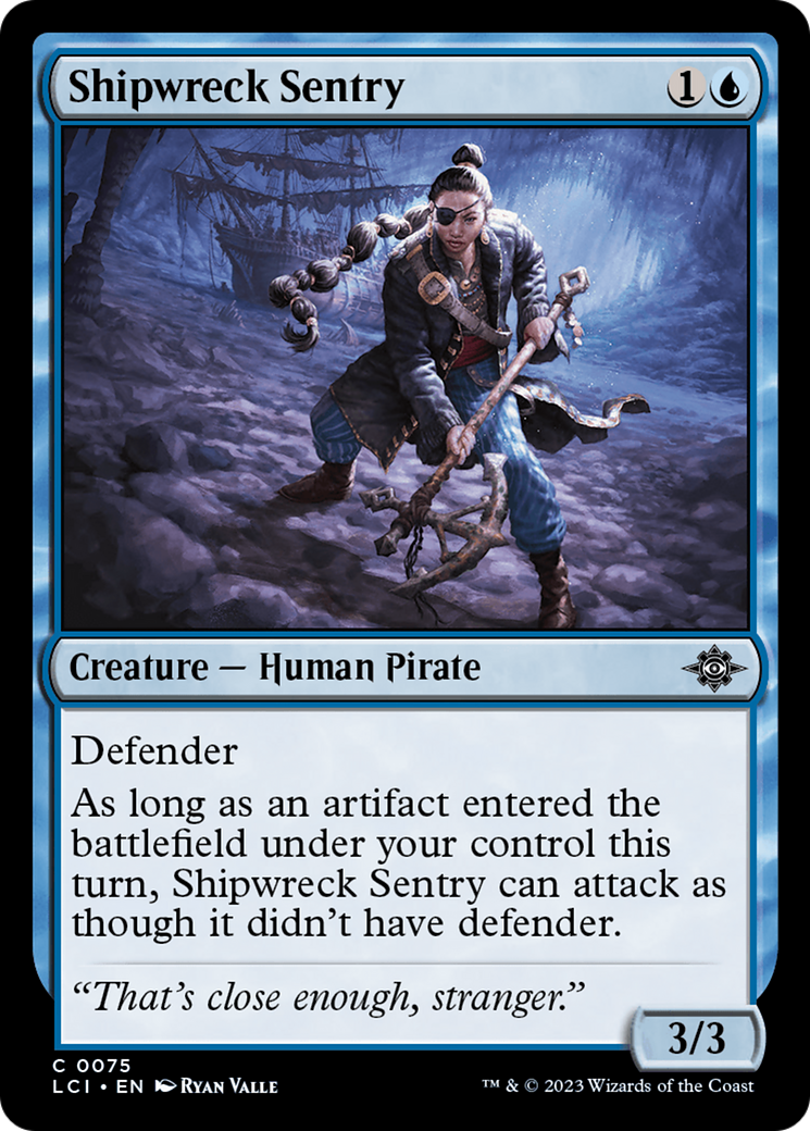 Image of Shipwreck Sentry [The Lost Caverns of Ixalan]