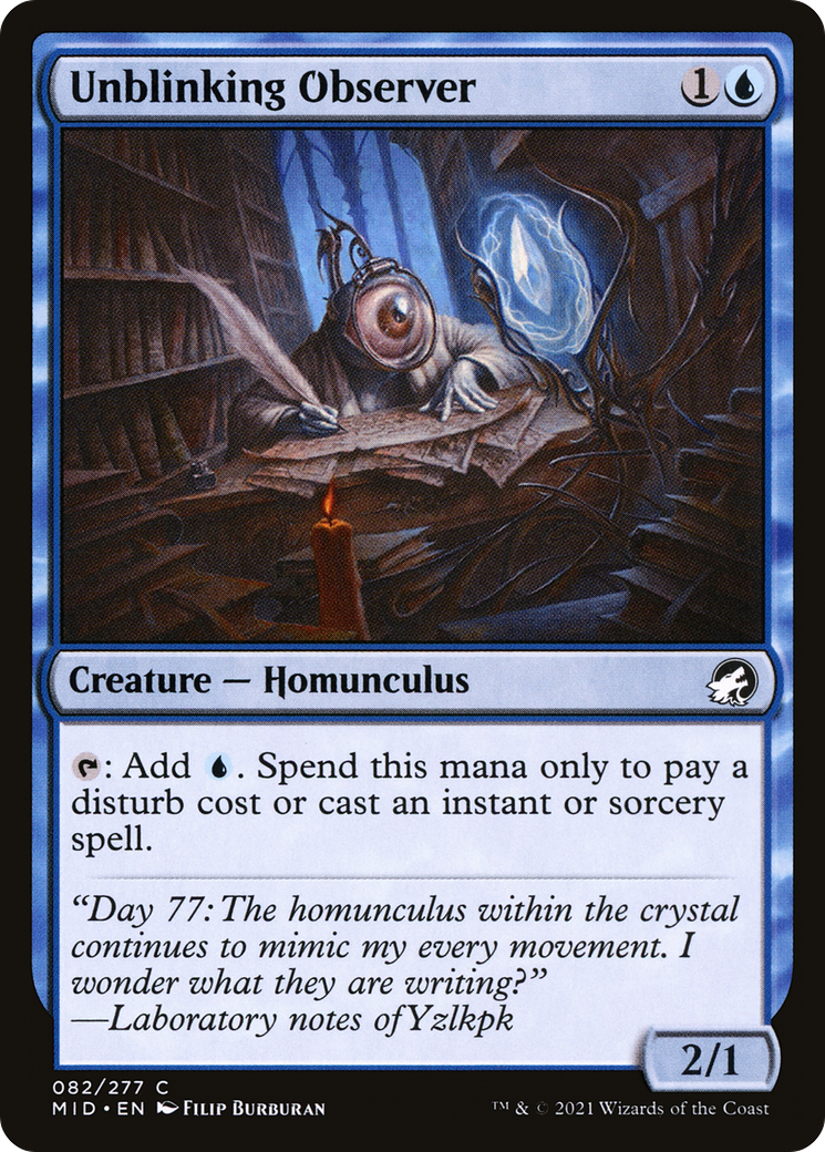 Image of Unblinking Observer [Innistrad: Midnight Hunt]