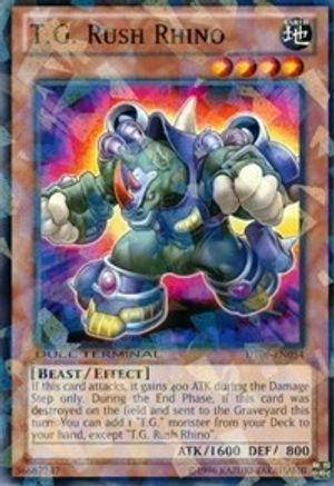 Image of T.G. Rush Rhino [DT06-EN054] Common