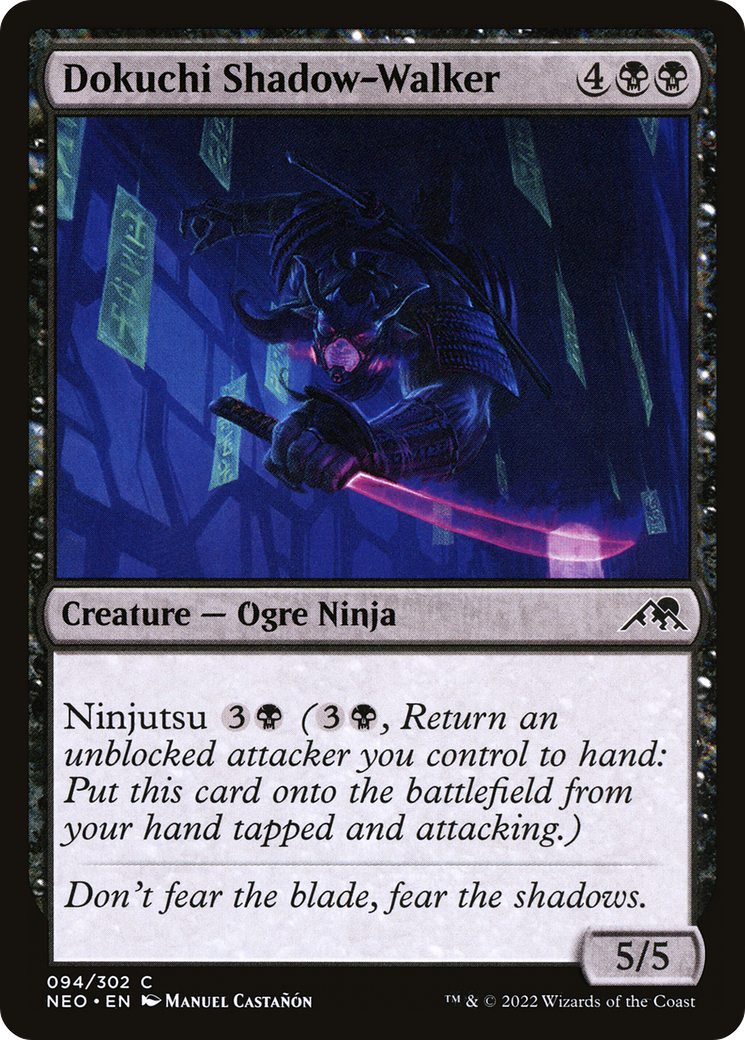 Image of Dokuchi Shadow-Walker [Kamigawa: Neon Dynasty]