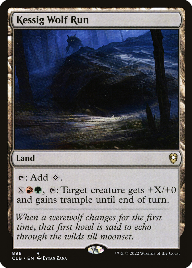 Image of Kessig Wolf Run [Commander Legends: Battle for Baldur's Gate]