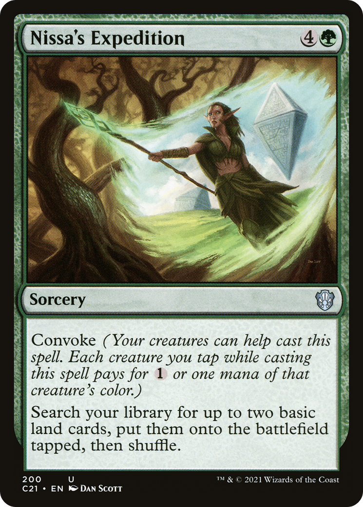 Image of Nissa's Expedition [Commander 2021]