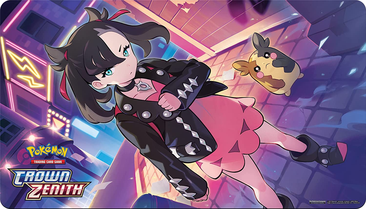 Image of Marnie Playmat (Crown Zenith Morpeko V-Union Collection)