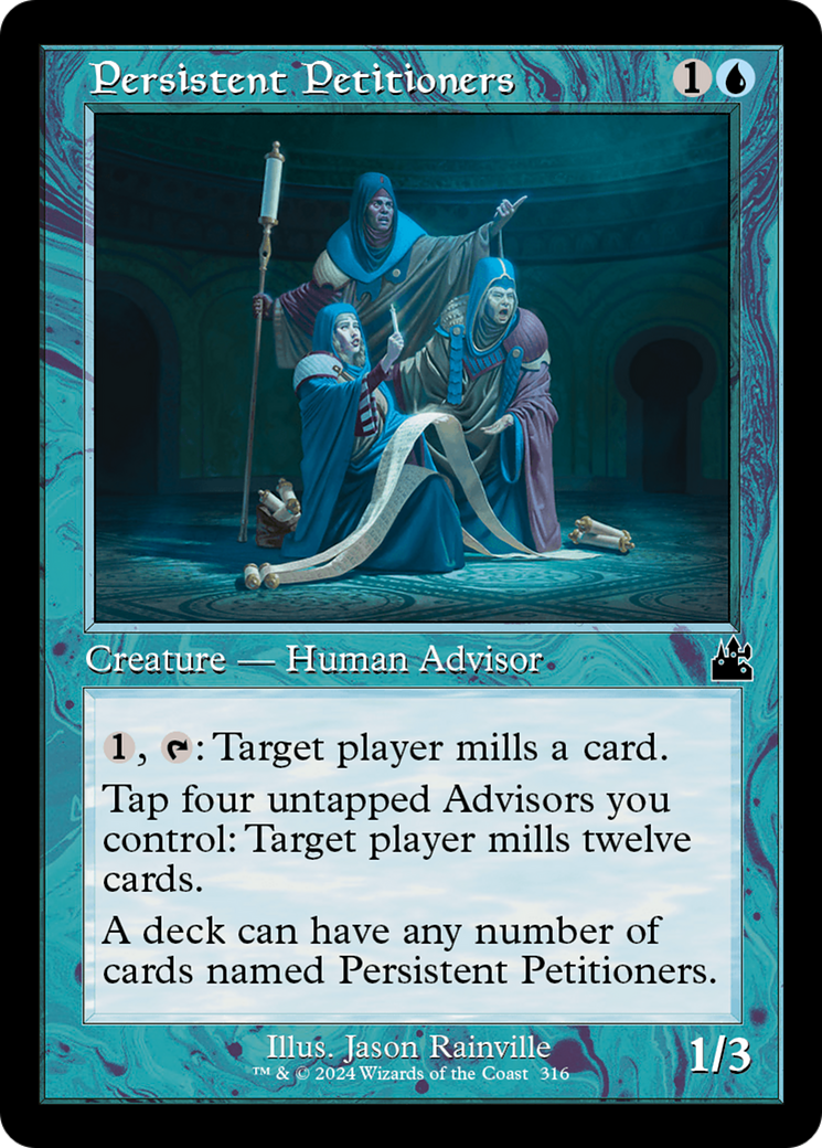 Image of Persistent Petitioners (Retro Frame) [Ravnica Remastered]