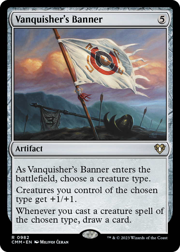 Image of Vanquisher's Banner [Commander Masters]