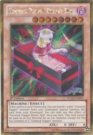 Image of Gimmick Puppet Dreary Doll [PGLD-EN001] Gold Secret Rare